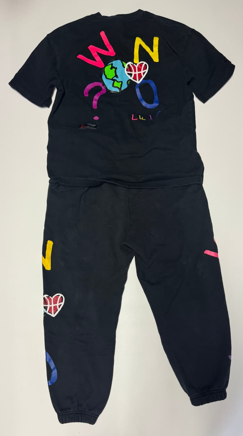 나이키 조던 와이낫 트레이닝 조거 팬츠 반팔티 셋업 M 상품이미지2