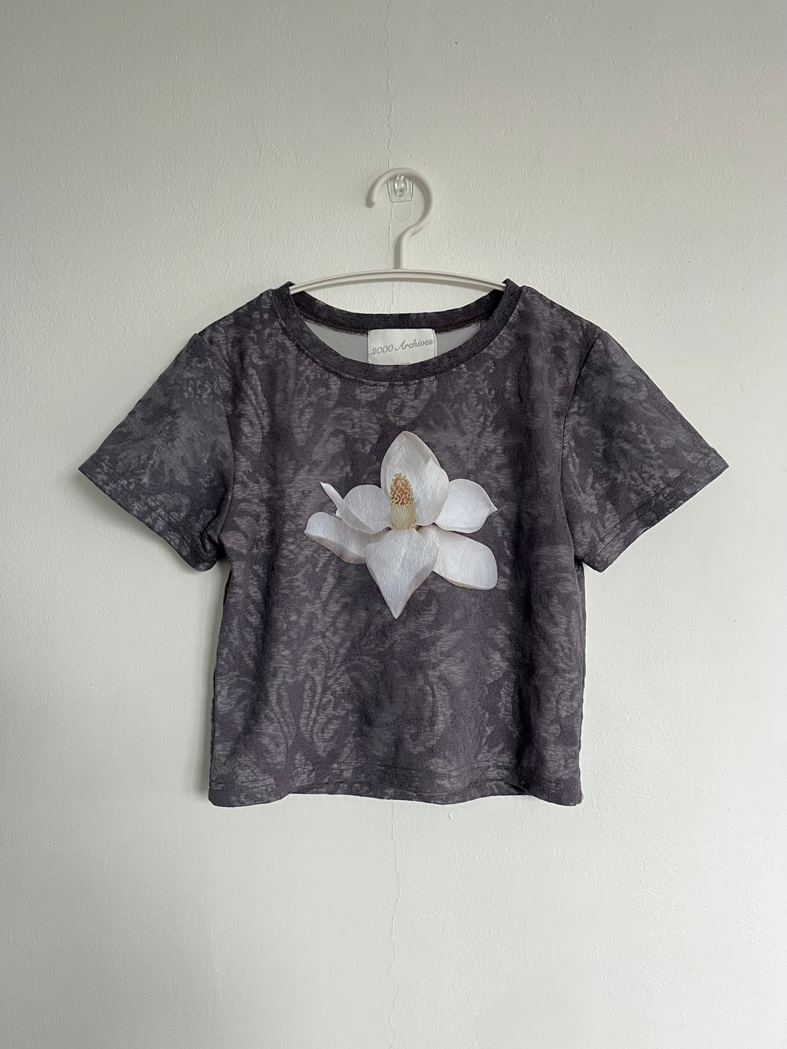 Rose Tee [charcoal grey] 상품이미지1