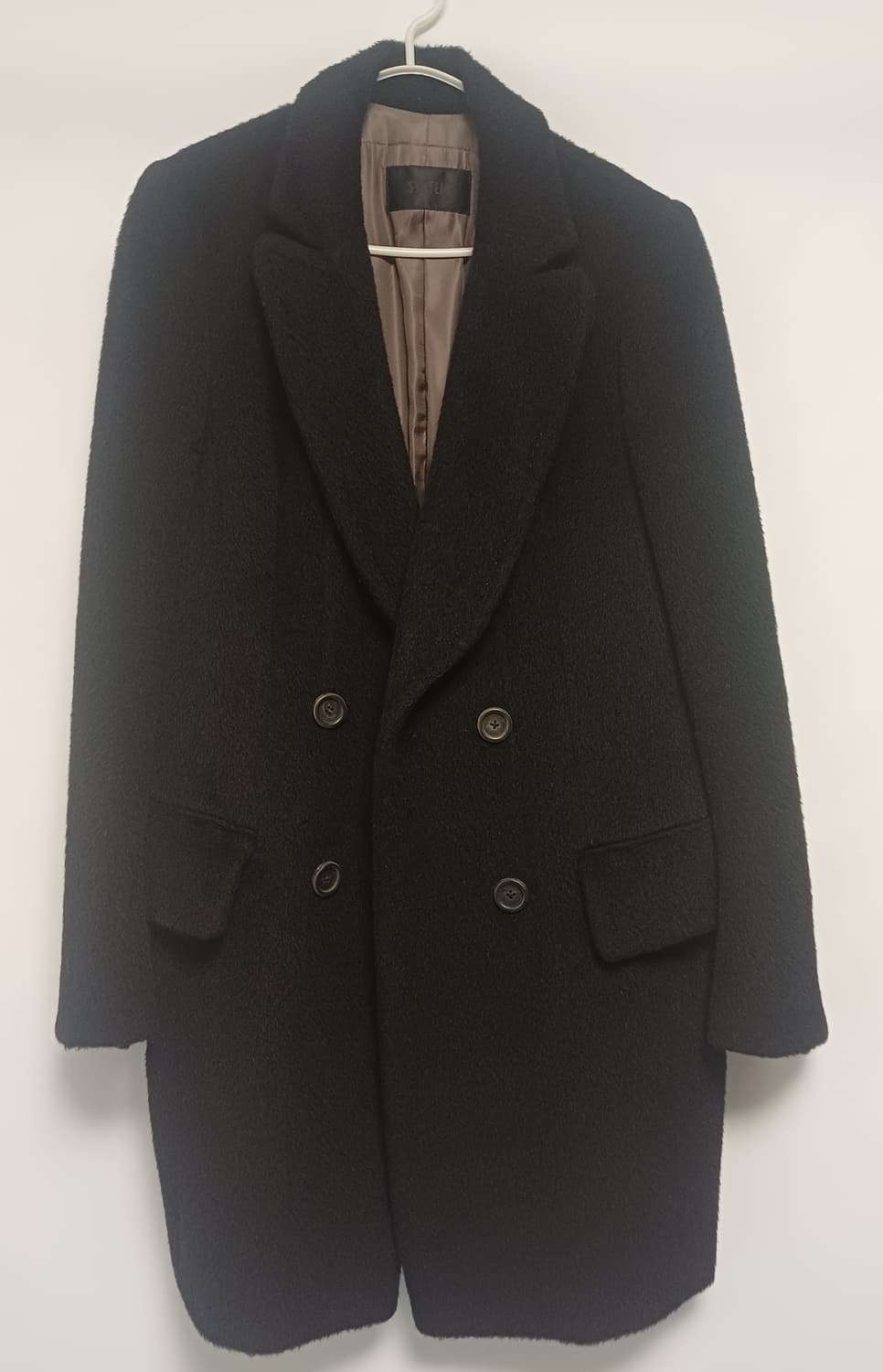 한섬 SYSTEM 여성 울 알파카 부클 더블코트[무료배송] 상품이미지1