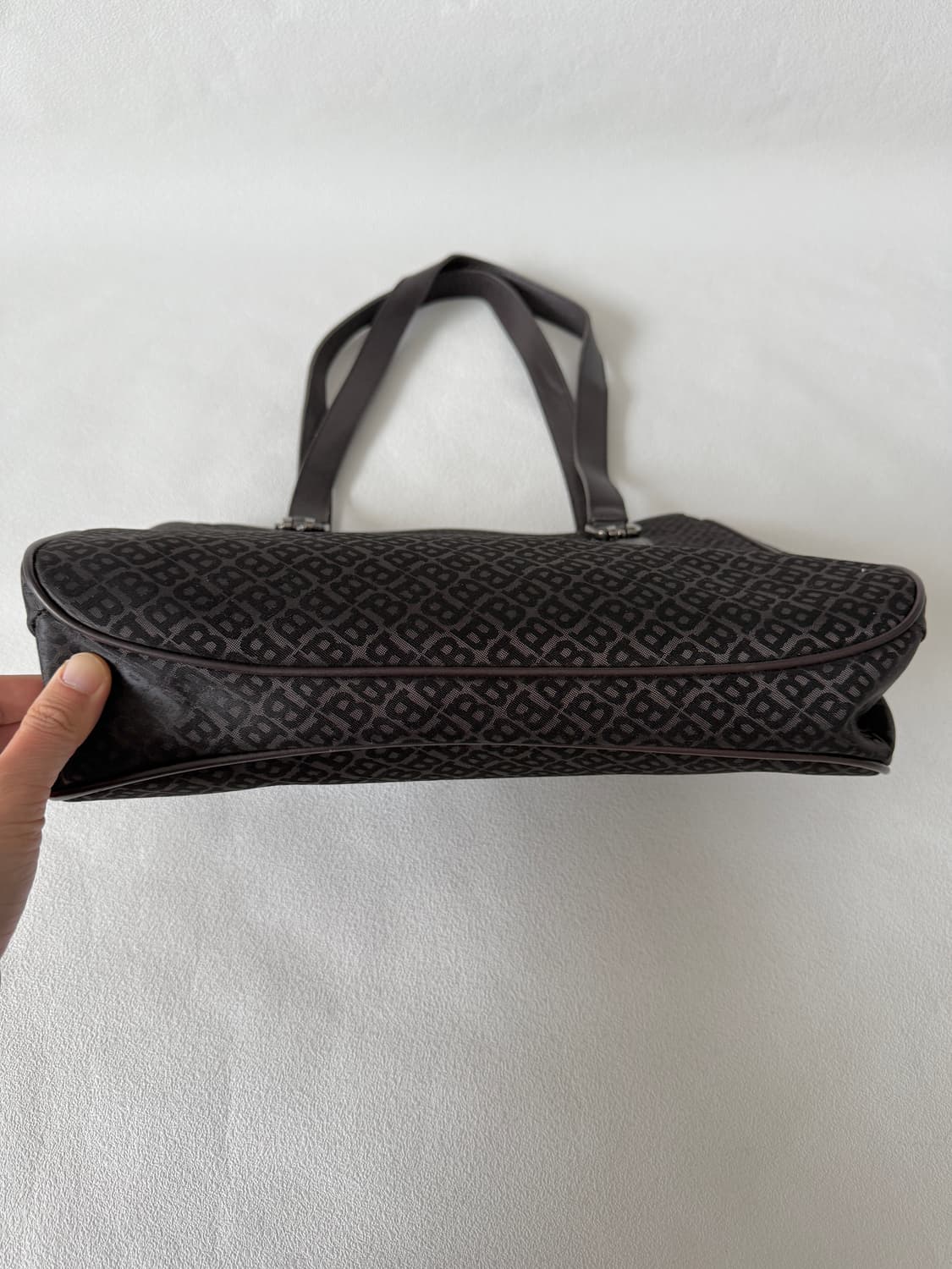 Pre owned 모노그램&레더 숄더백 상품이미지5