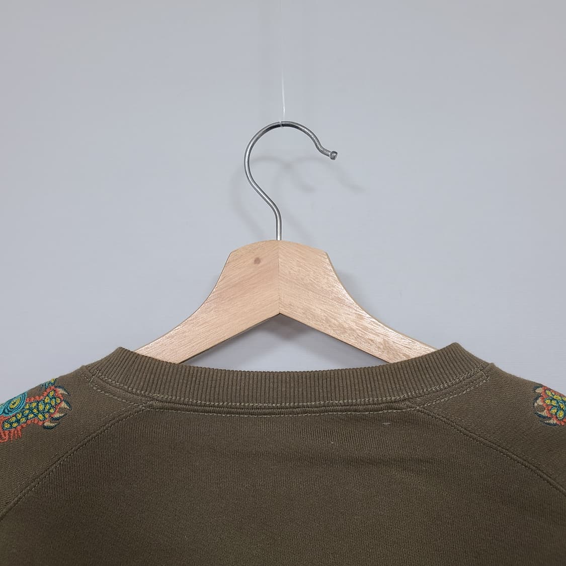 MAHARISHI 마하리시 오가닉 코튼 리버티 드래곤 맨투맨 올리브 M 상품이미지5