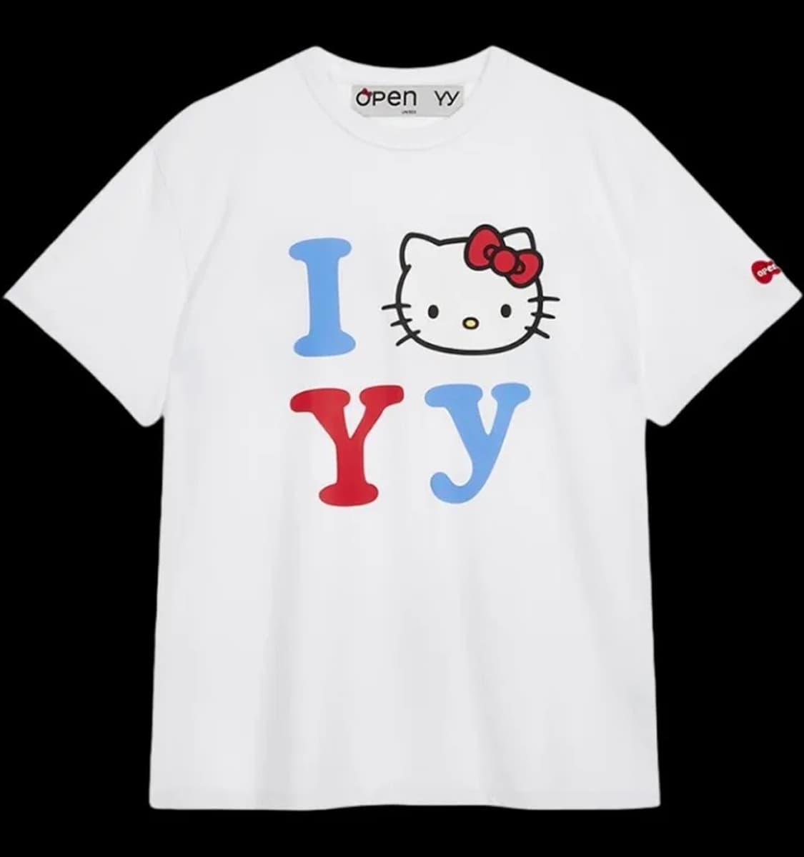 OPEN YY 오픈와이와이 헬로키티 반팔 티셔츠 상품이미지1