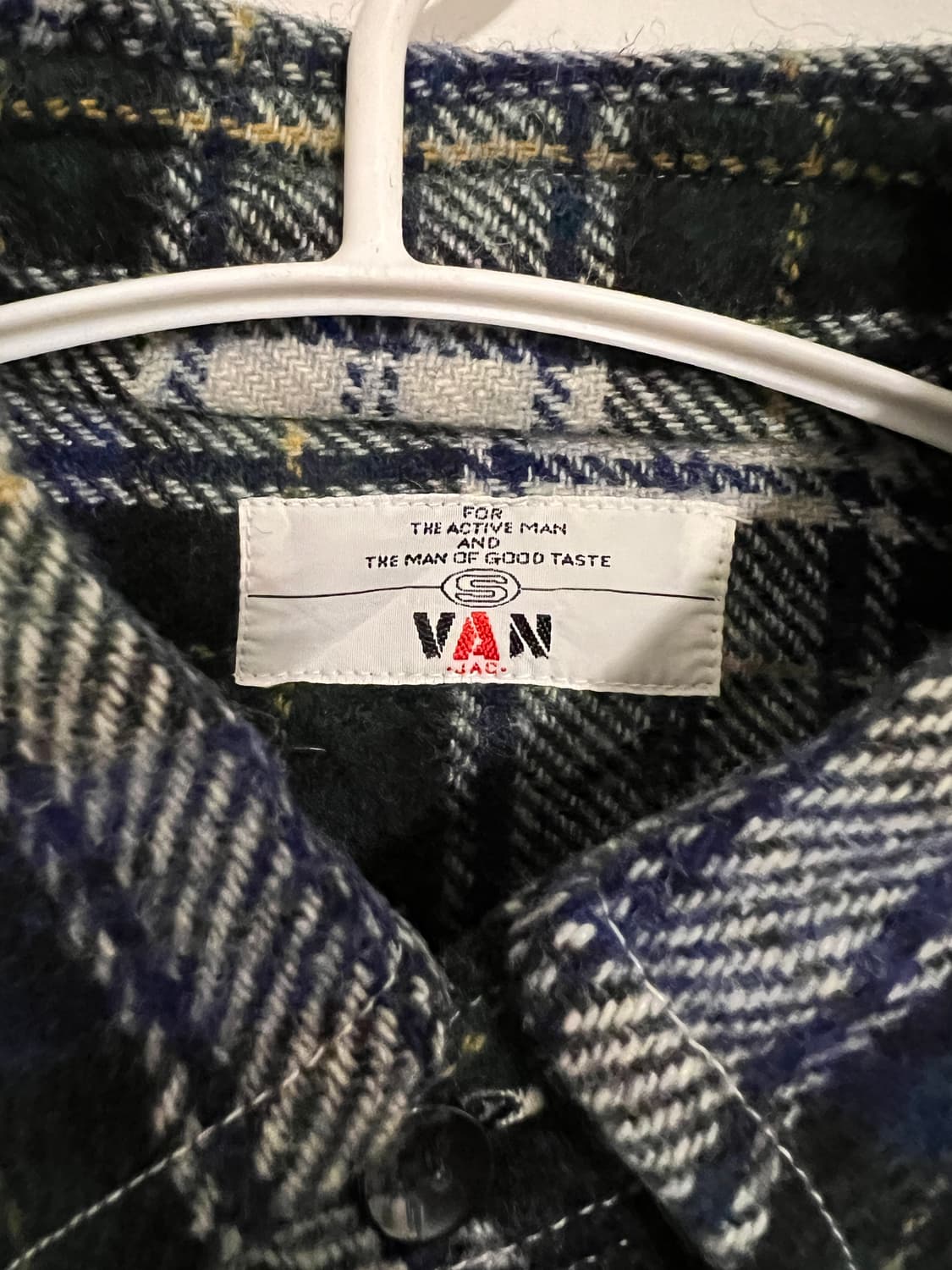 Van jac 클래식 타탄 체크 플란넬 셔츠 상품이미지3