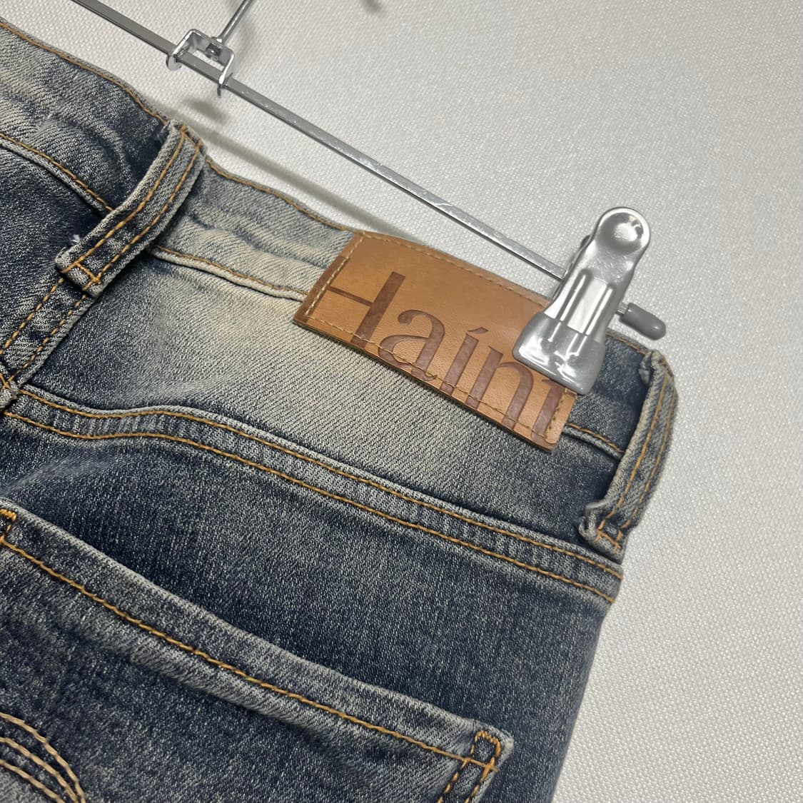 Haint  헤인트 데님 부츠컷 팬츠 S 상품이미지8