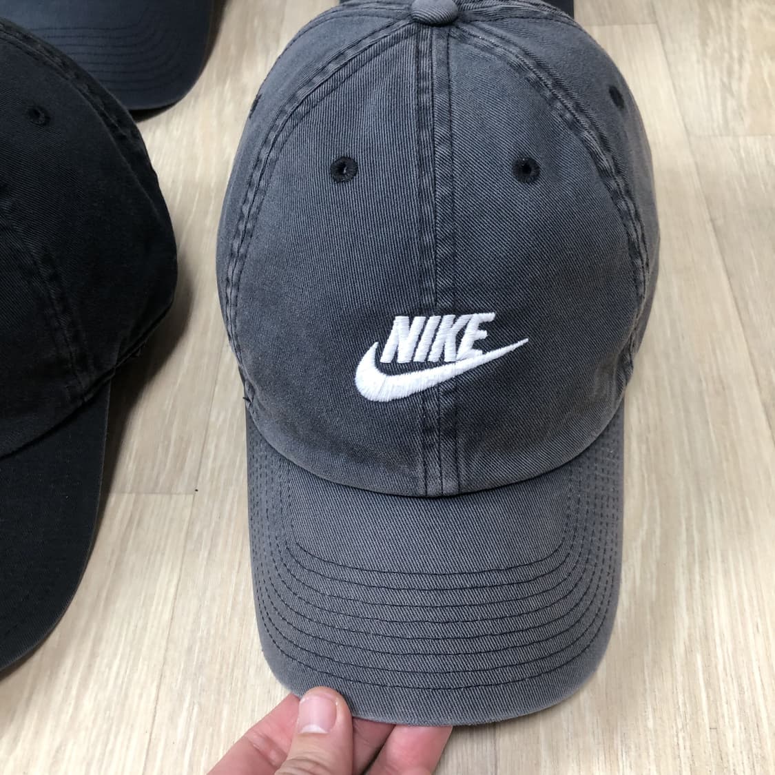 (OS) 나이키 NIKE 헤리티지 86 OG 로고 볼캡 블랙 6개 일괄 상품이미지3