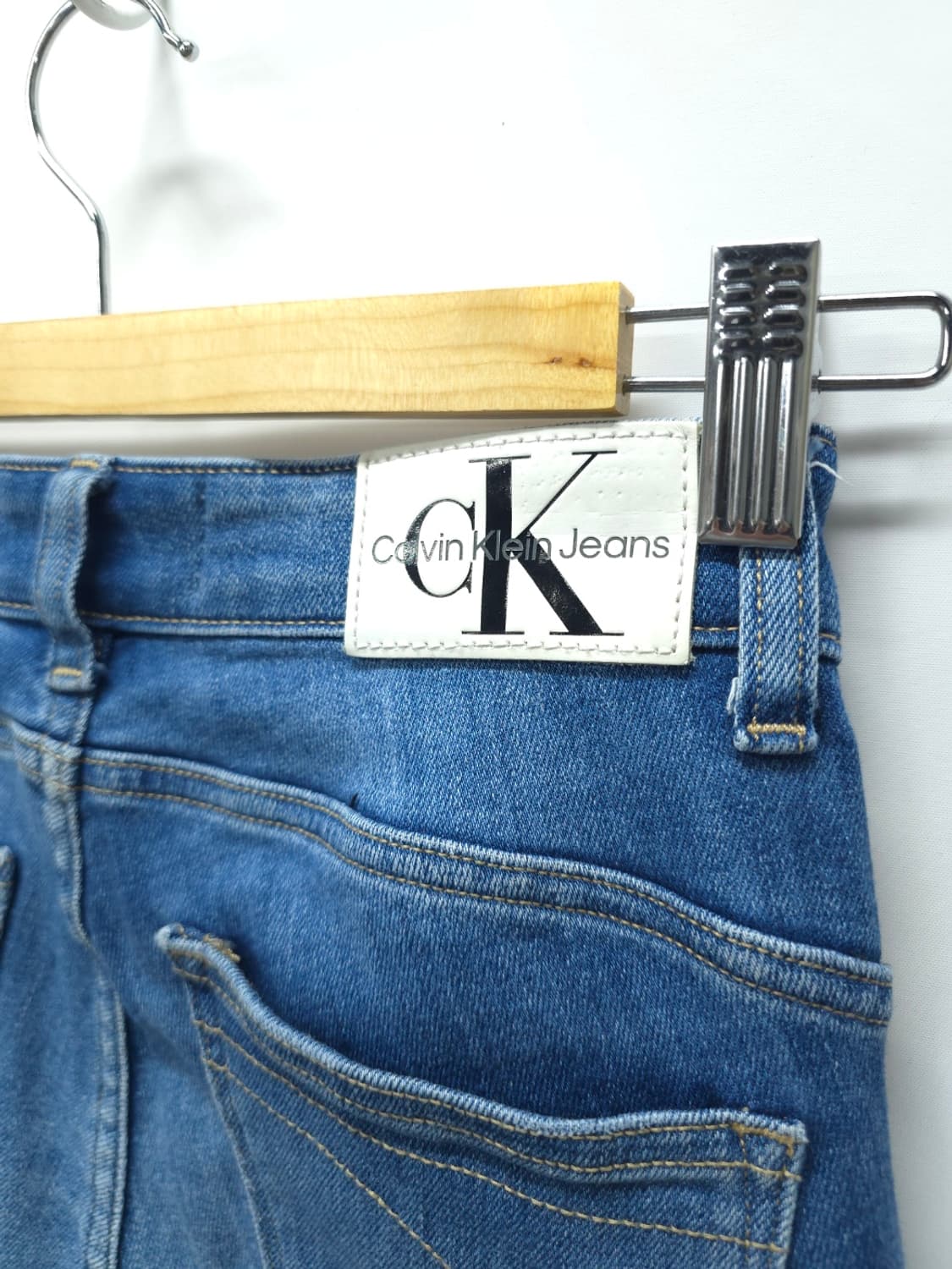 캘빈클라인 여성 하이라이즈 슬림 부츠컷 데님 (24) 상품이미지7