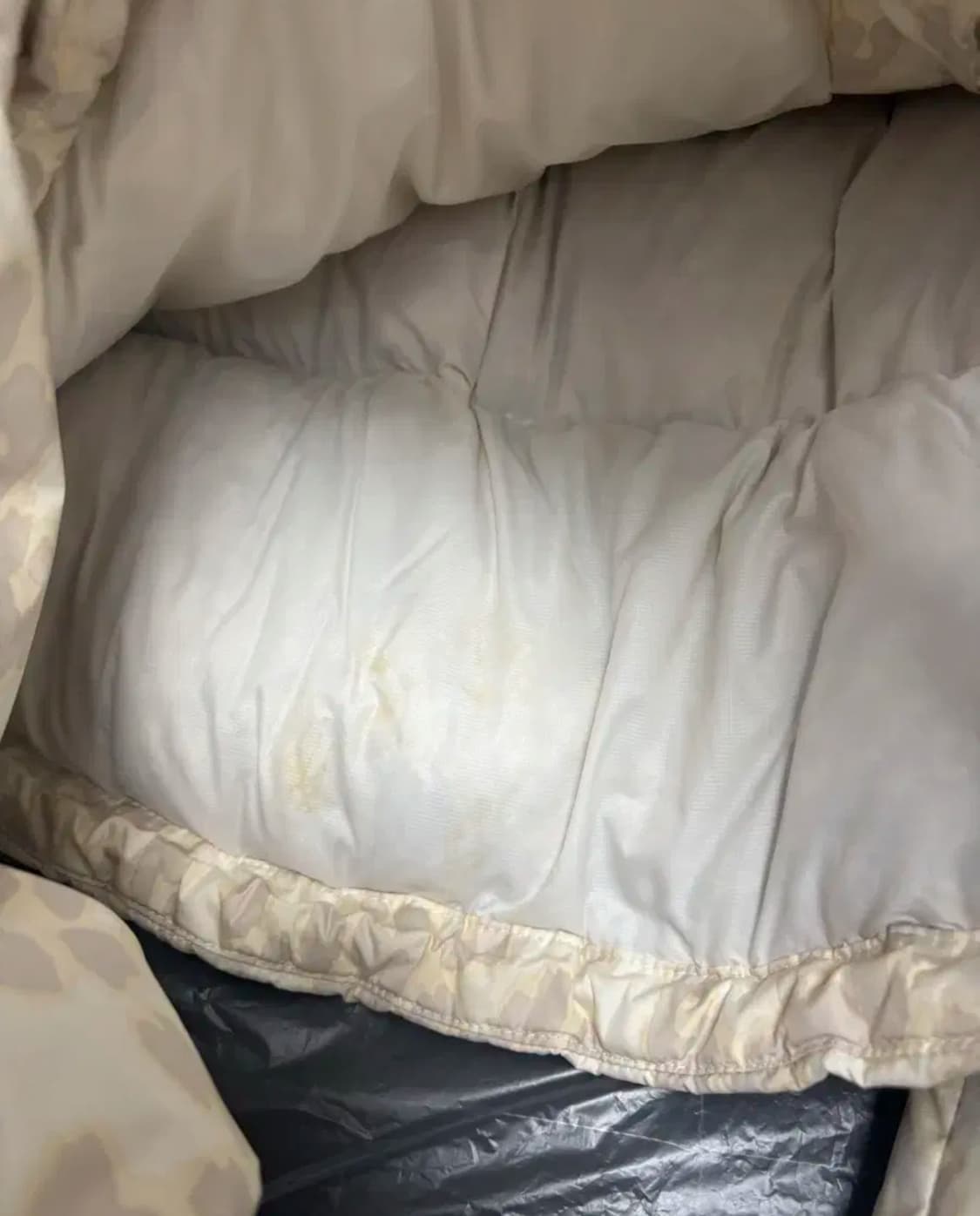 노스페이스 레오파드 패딩 눕시 m 상품이미지4