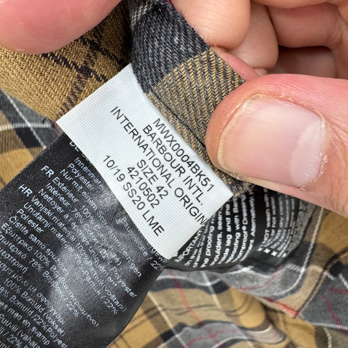 바버 인터네셔널 자켓  상품이미지5