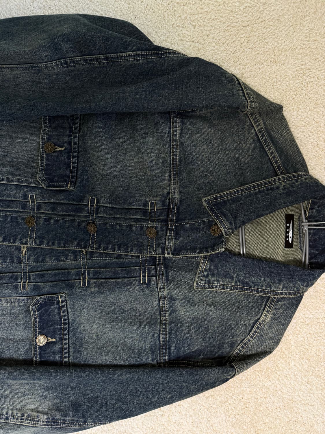 dnsr 디앤써 데님 트러커자켓 청자켓 팝니다 상품이미지2