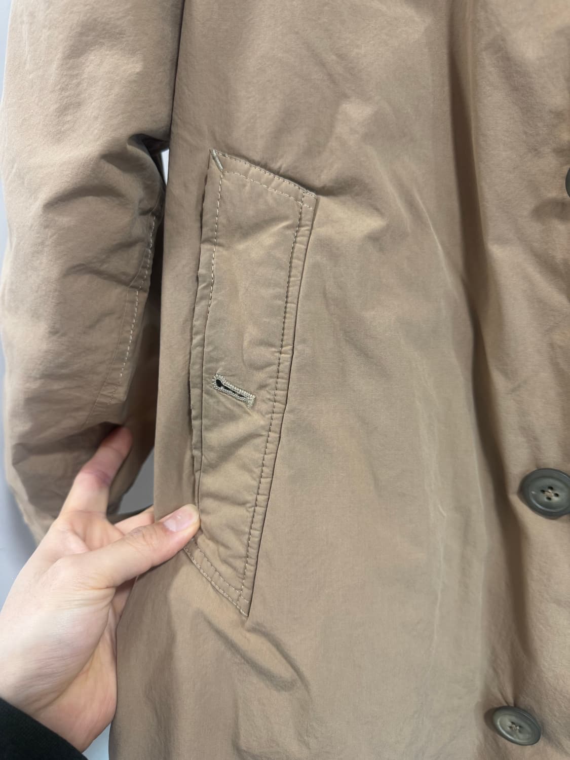 캡틴선샤인 패디드 트러블러 코트40 상품이미지6