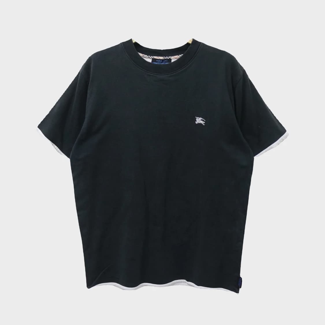 버버리 블루라벨 로고 반팔 티셔츠 66484 상품이미지1