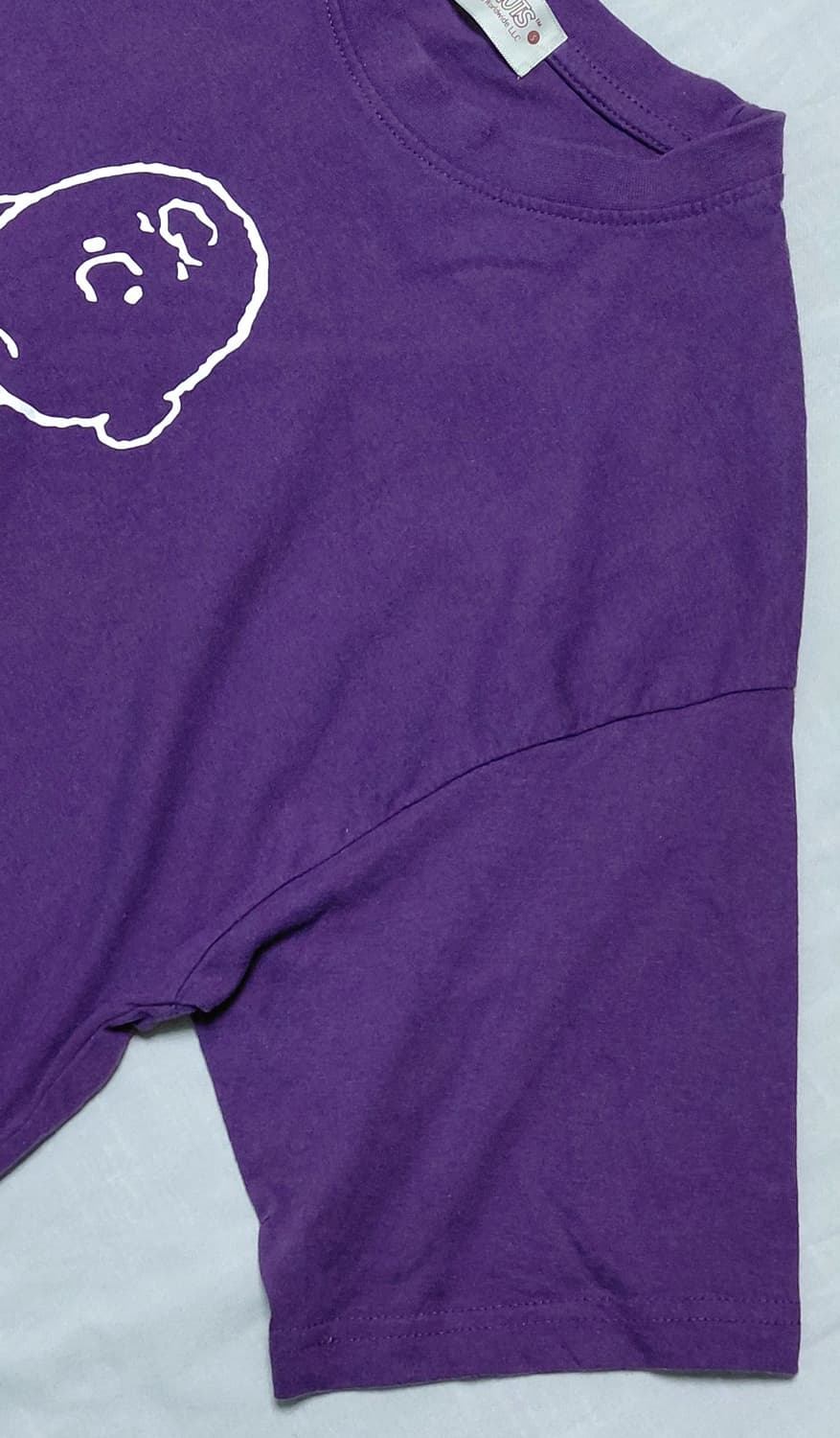 (S) Peanuts 찰리 브라운 그래픽 반팔 티셔츠 - 정식 라이선스 상품이미지3