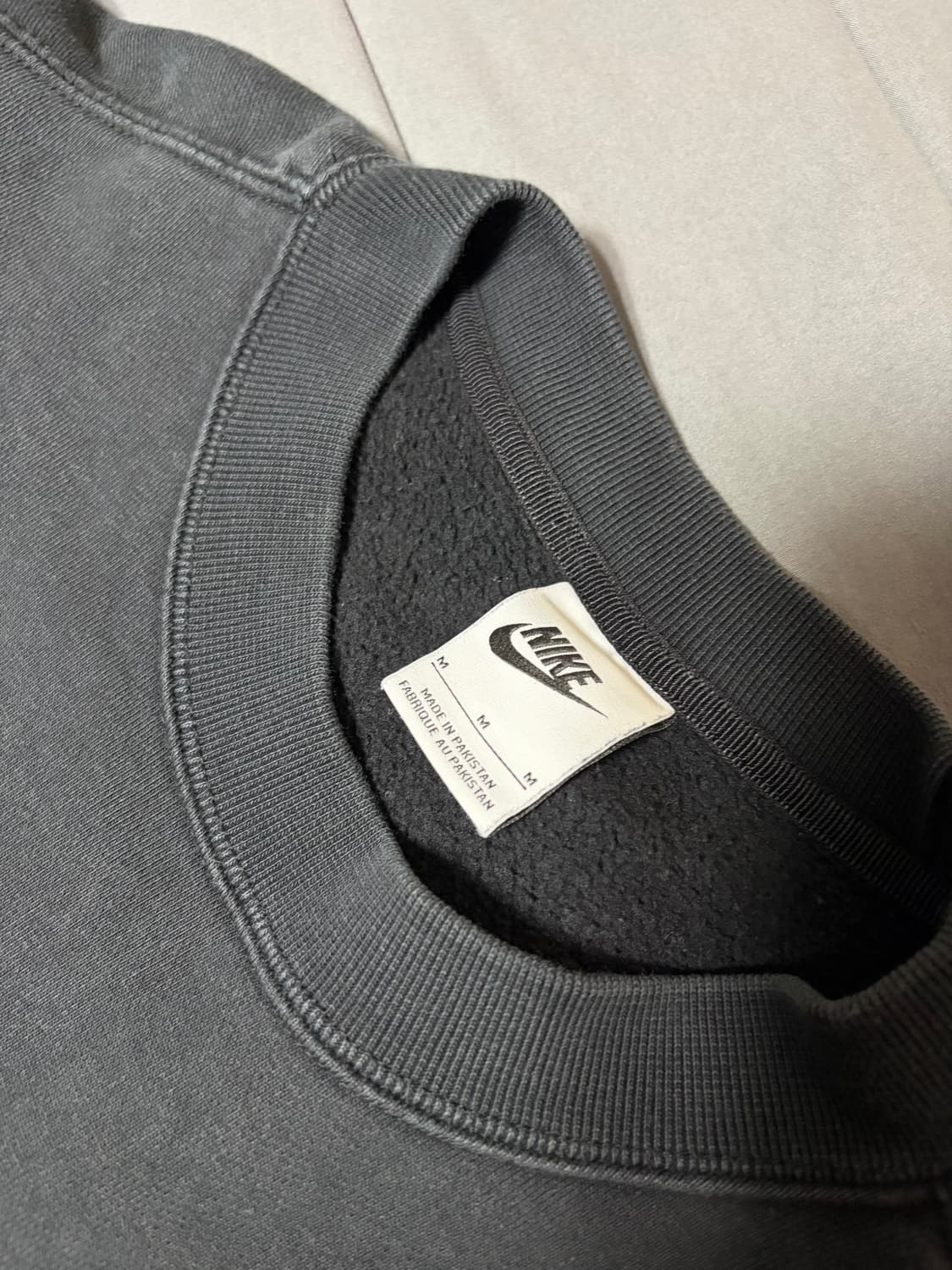 나이키 x 스투시 맨투맨 블랙 M 상품이미지3