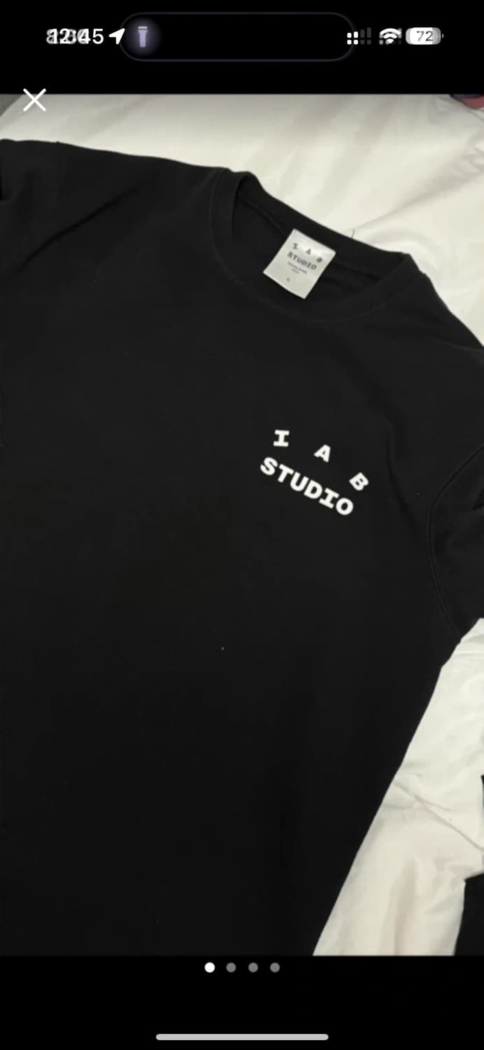 IAB 스튜디오 10주년 한정판 블랙 L 상품이미지1