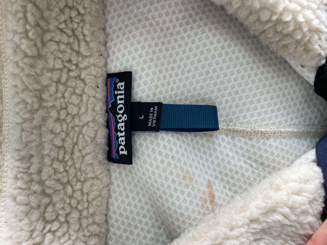 파타고니아 레트로 파일 자켓 아이보리 L (100-105) 상품이미지5