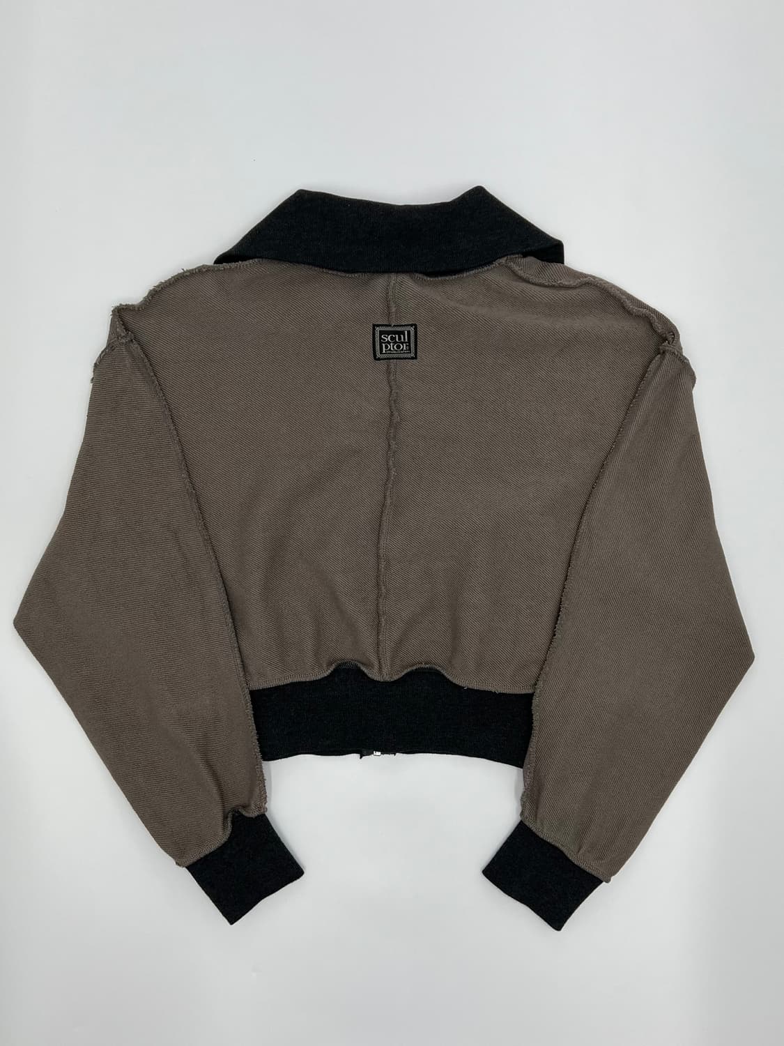 스컬프터 크롭 후드집업 상품이미지3