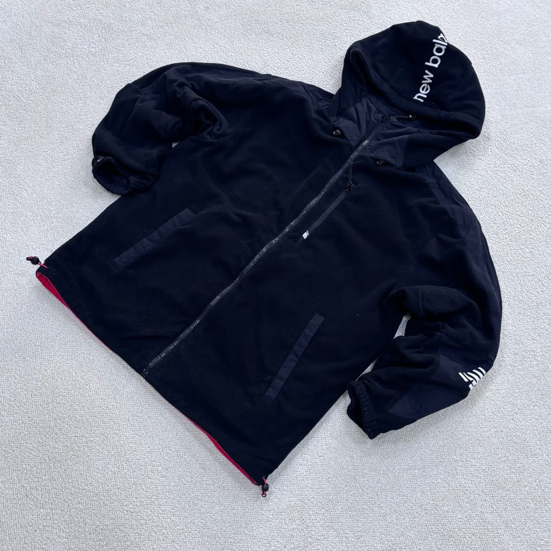 실측확인 뉴발란스 리버시블 플리스 0327E 상품이미지2