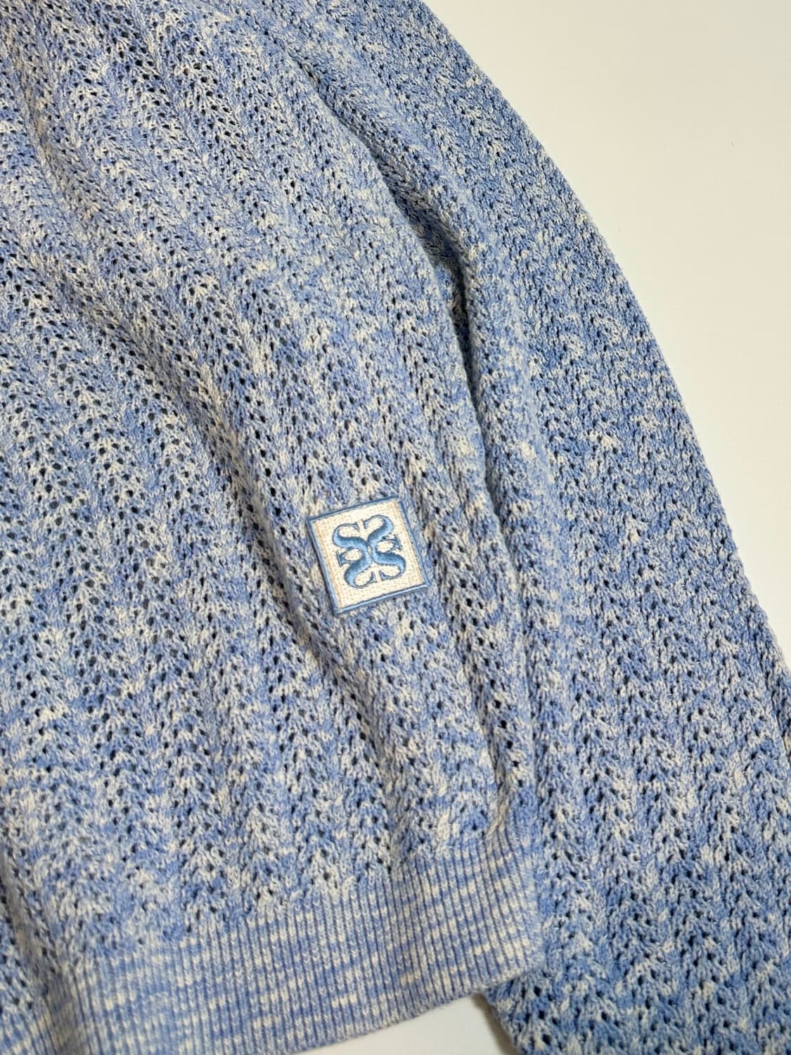 세터 크로셰 오버핏 니트 (m) 상품이미지2