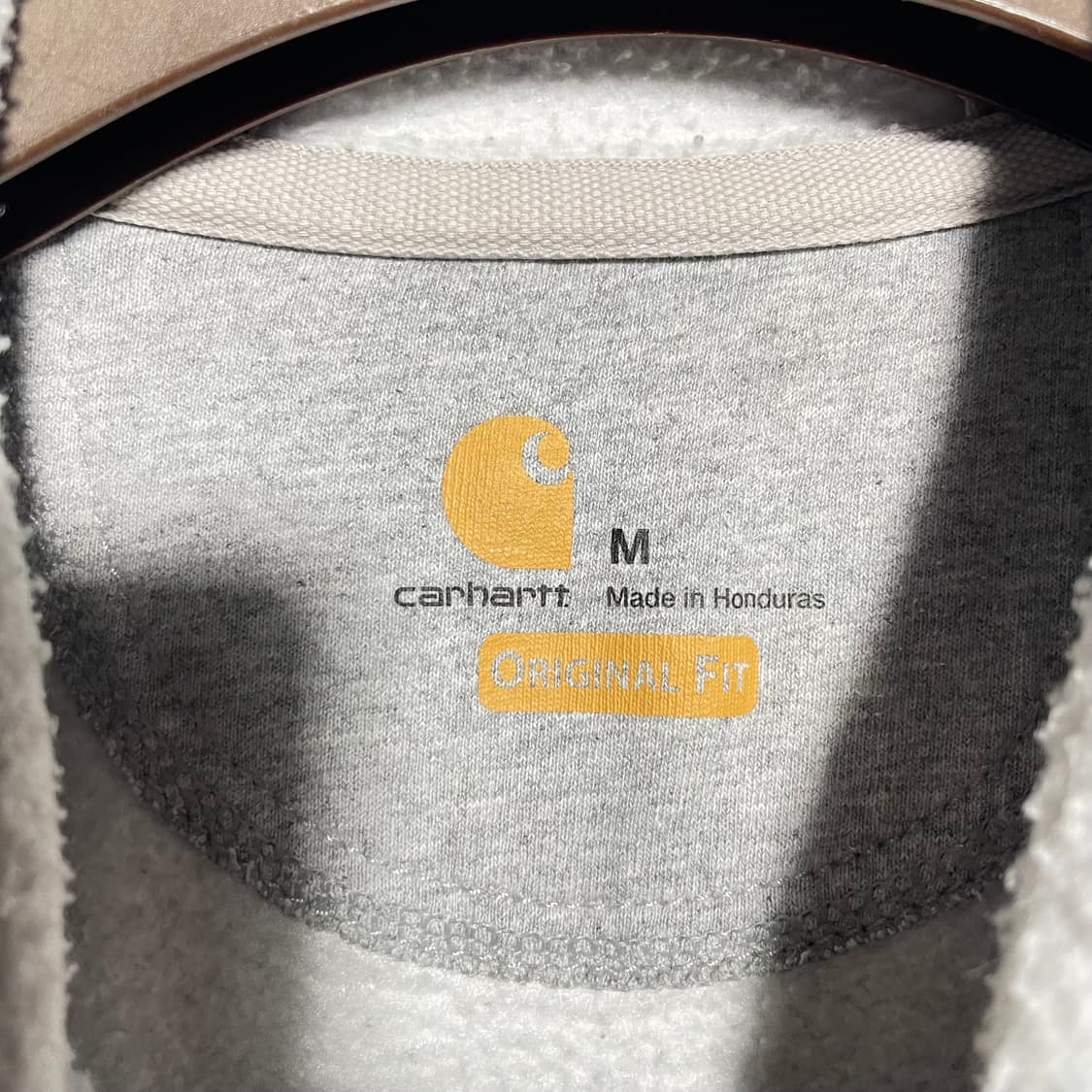 칼하트 회색 후드집업 상품이미지5