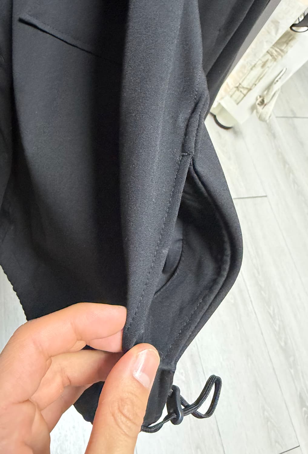 S) 유니클로 X Theory 블랙 셔츠 재킷 상품이미지9