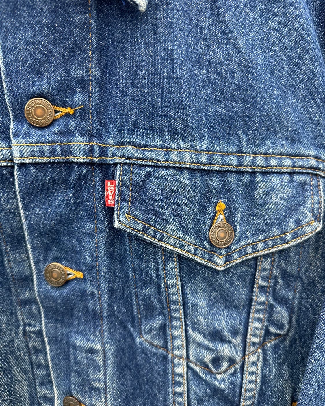 (XL)80~90'S 리바이스 USA 트러커 자켓-M1170 상품이미지3