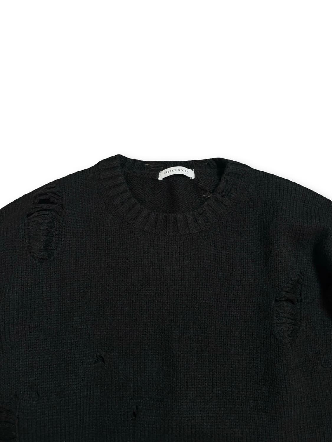 프릭스스토어 데미지 가공 니트 상품이미지3