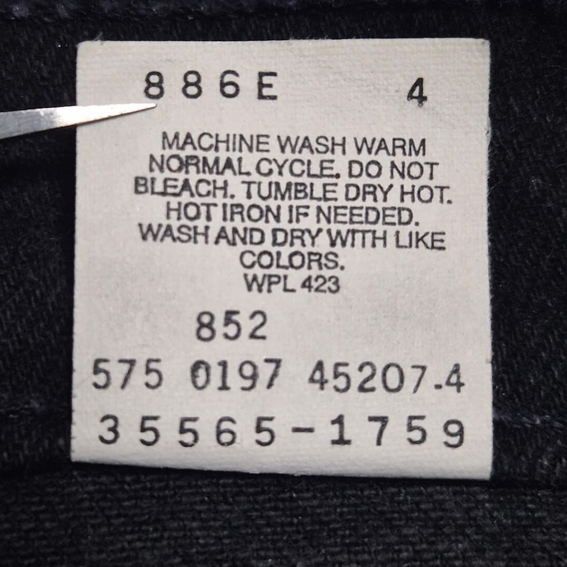 [32]90s US Made 리바이스 565 오렌지탭 -527 상품이미지5