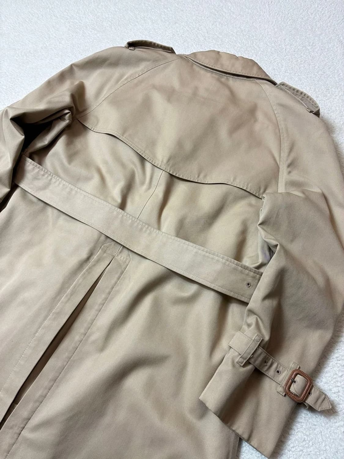 버버리 90's 더블 브레스티드 트렌치 코트 PN6657 상품이미지7