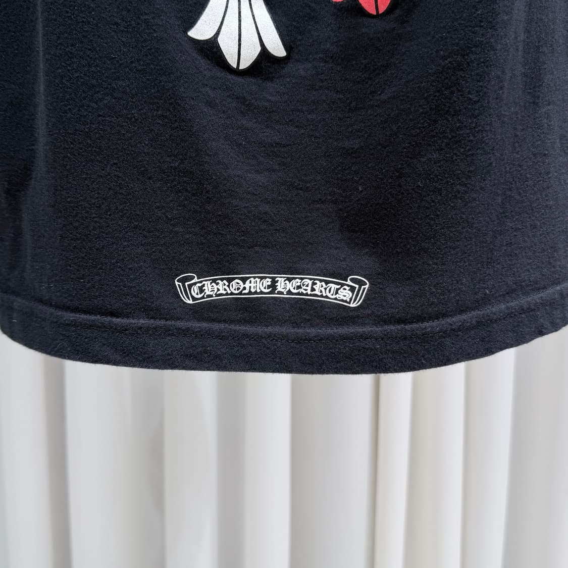 (A+/M) / 크롬하츠 크로스 멀티 세메터리 라운드 반팔 티셔츠 블랙 상품이미지6