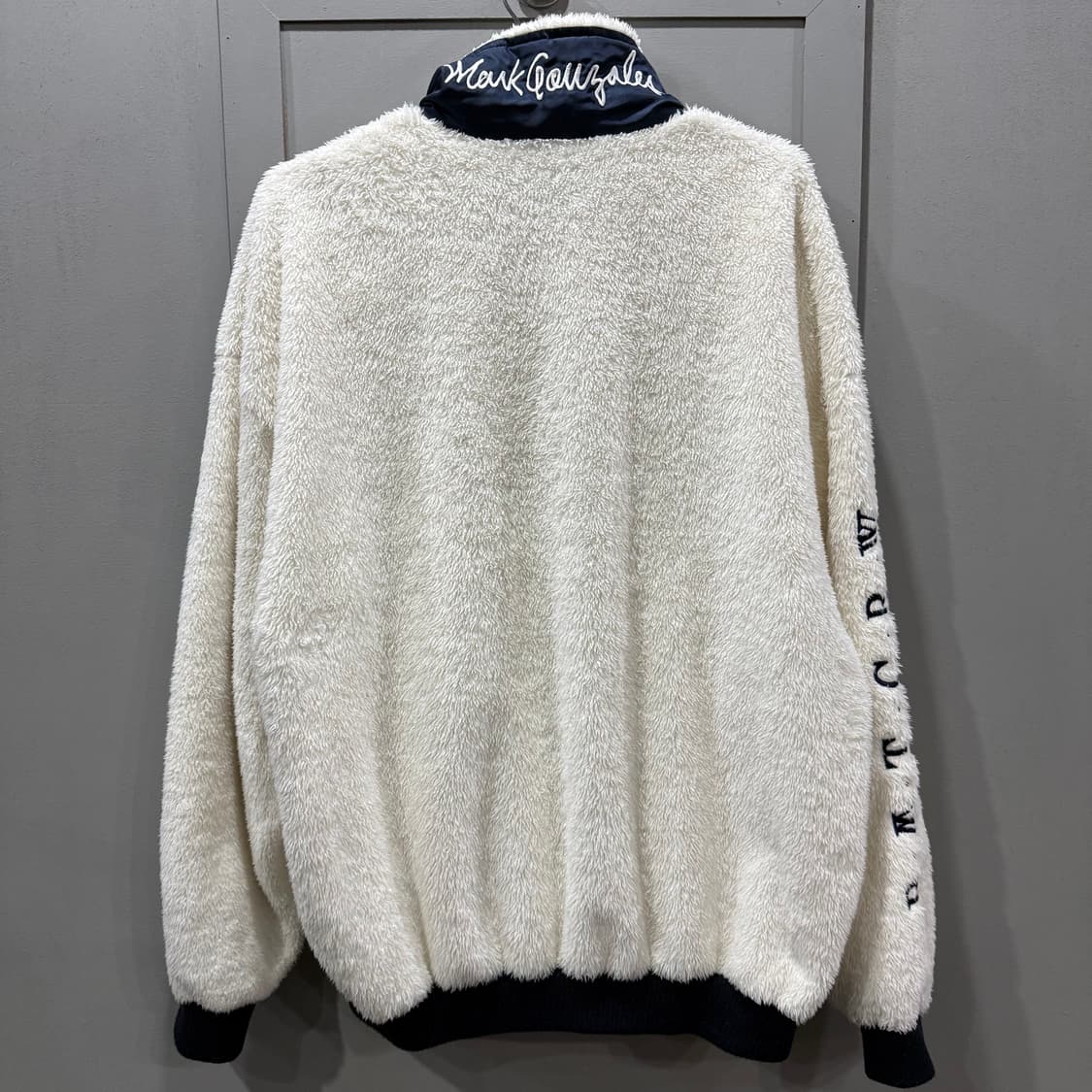 L 로멘틱크라운x마크곤잘레스 플리스 뽀글이 집업 자켓 상품이미지2