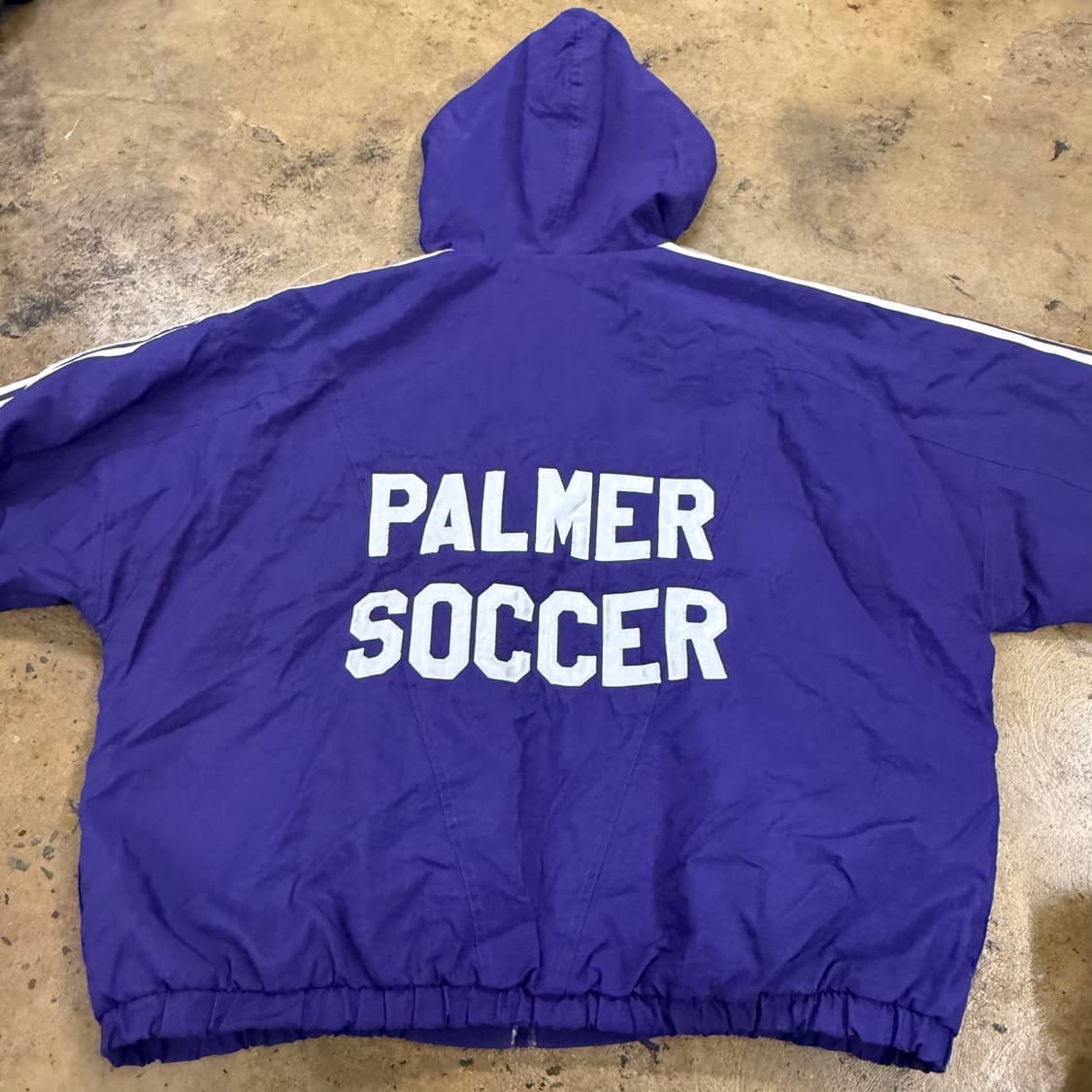 아디다스 퍼플 패딩 점퍼  상품이미지3