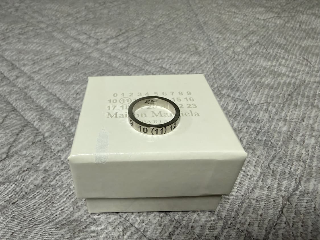 [18호]25FW 메종 마르지엘라 뉴메리컬 로고 링 반지 상품이미지2