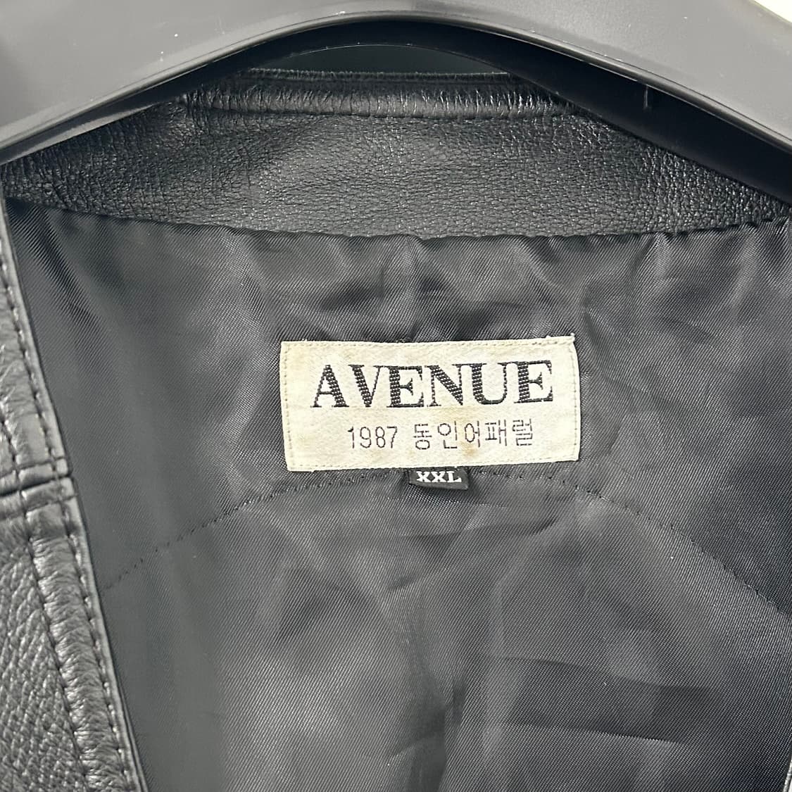 80s AVENUE 소가죽 스컬 모터사이클 베스트 상품이미지7