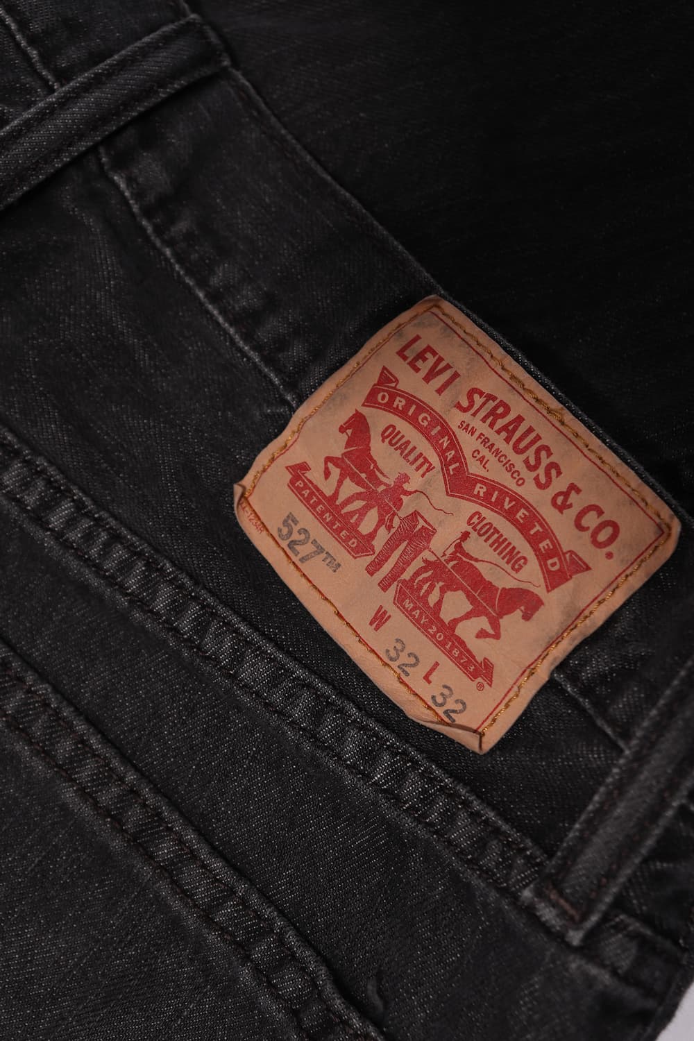 LEVIS 527 부츠컷 블랙 데님팬츠 size 32 상품이미지4