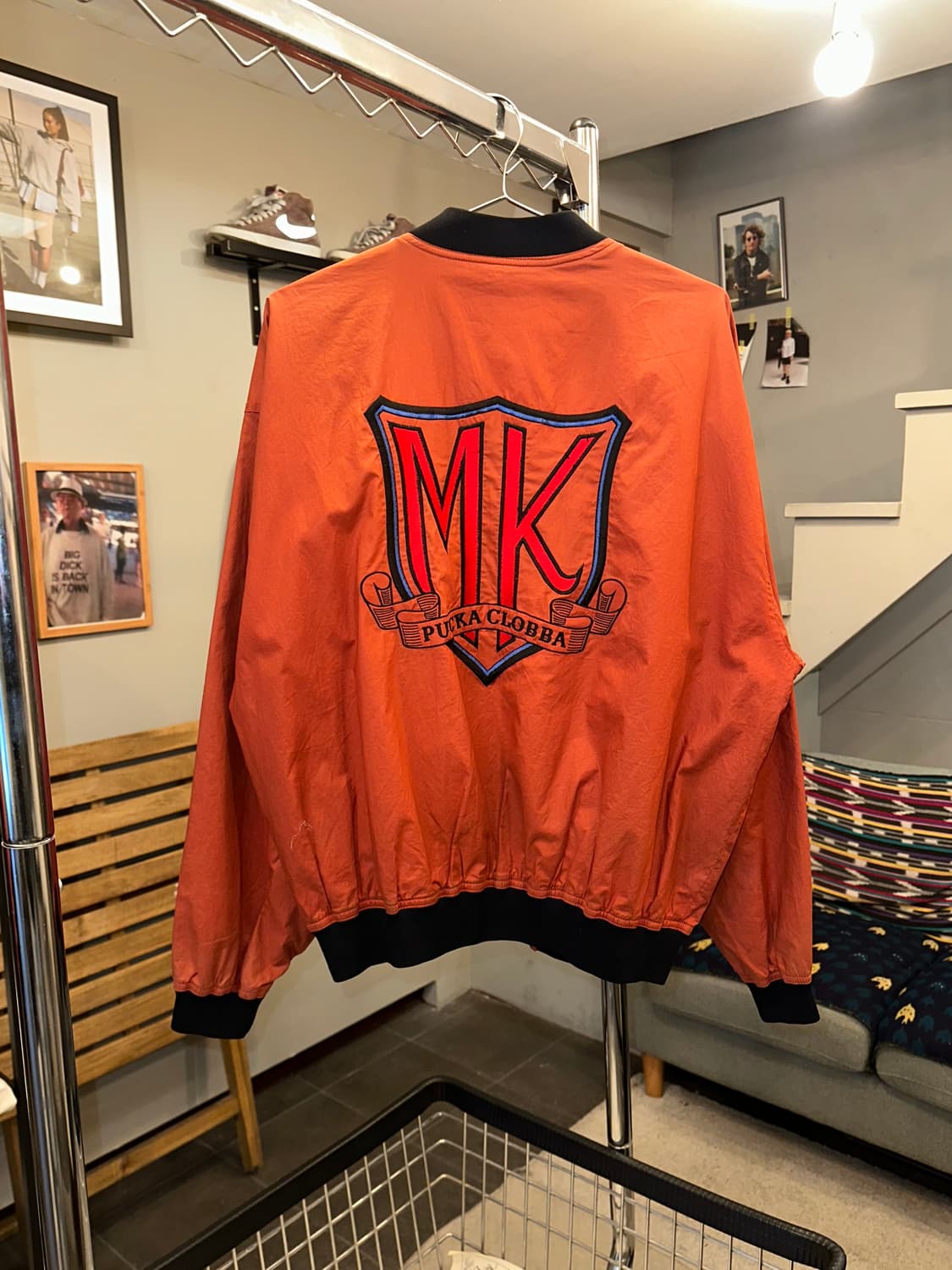 90‘s Michiko Koshino nylon patch jacket 상품이미지8