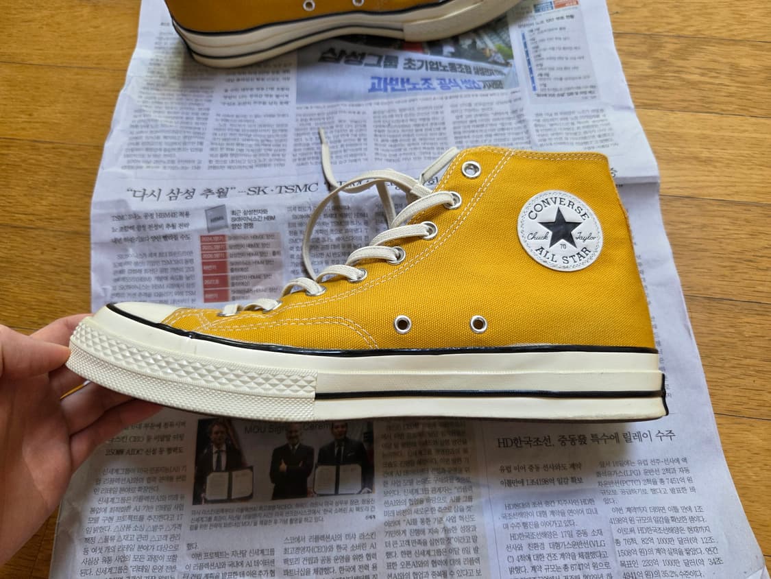 컨버스 척70 하이 썬플라워 290 / 162054C 상품이미지8