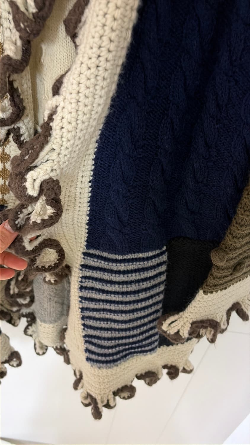  모스키노 울 롱가디건 44,55 정품  상품이미지5