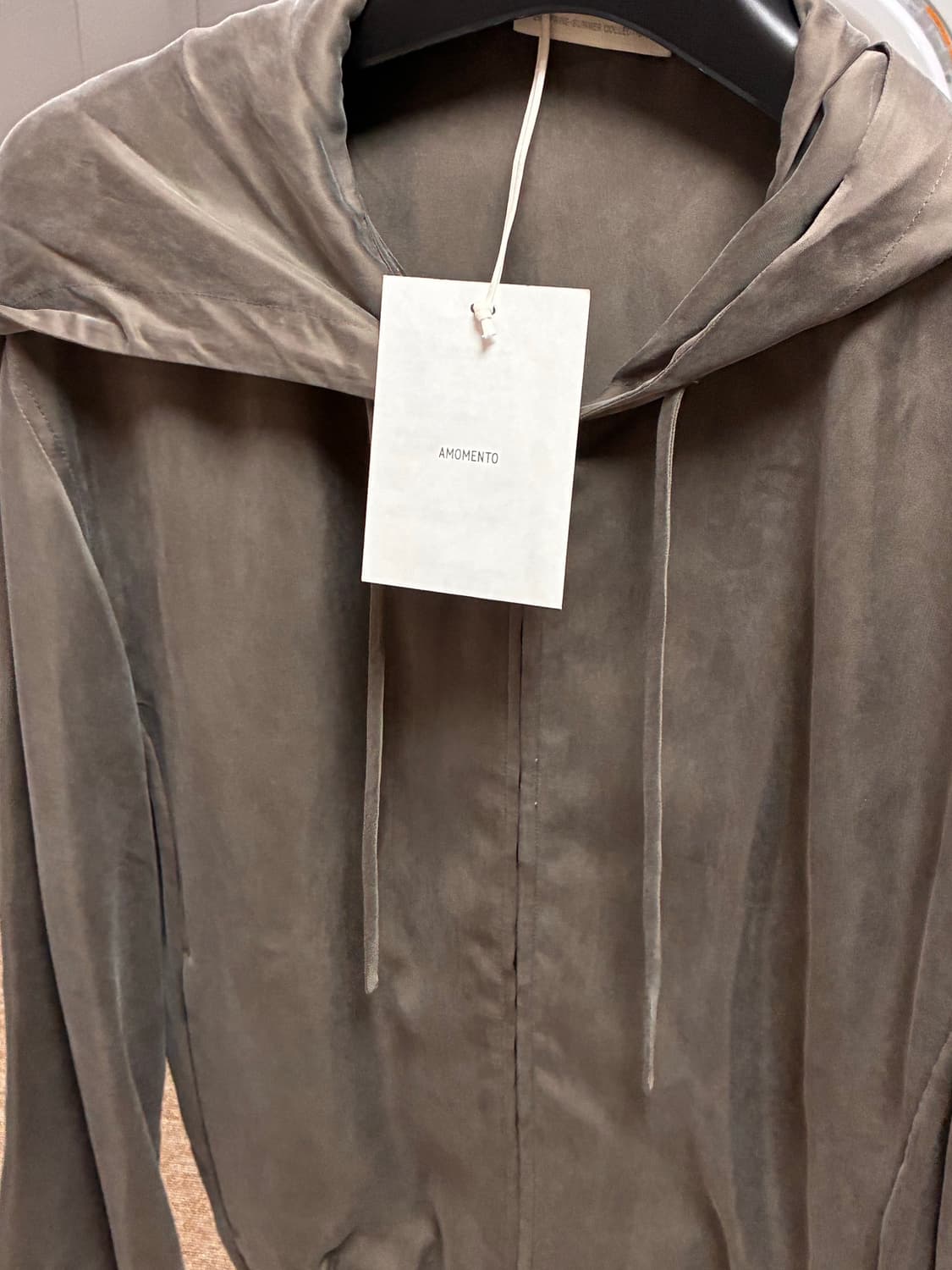 아모멘토 26SS 큐프라 후드집업 새제품 M 상품이미지5