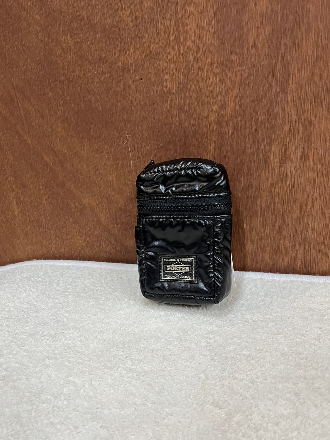 Porter 포터 글로시 파우치 지갑 블랙 상품이미지3