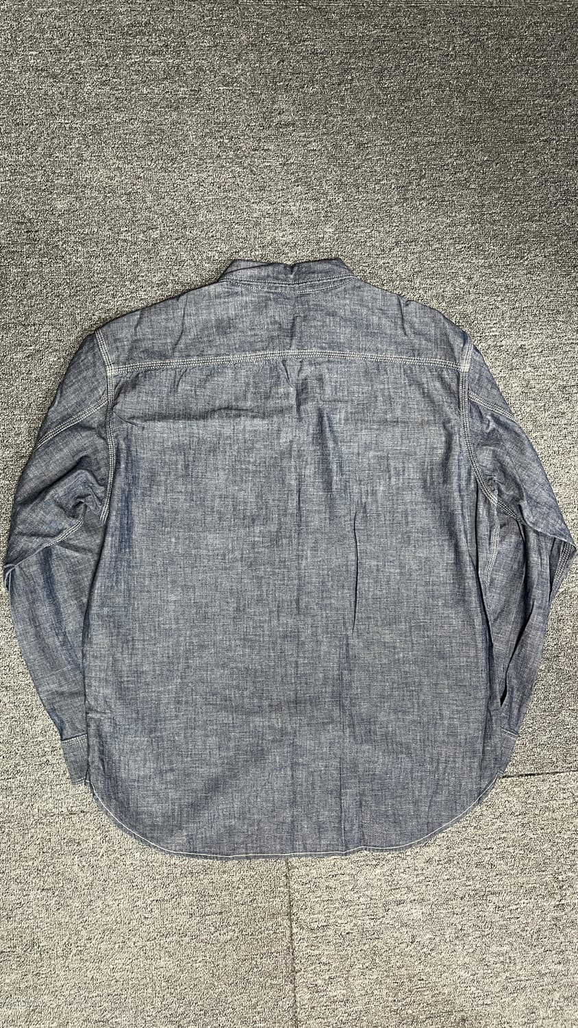 유니클로 샴브레이 셔츠(M) 상품이미지2