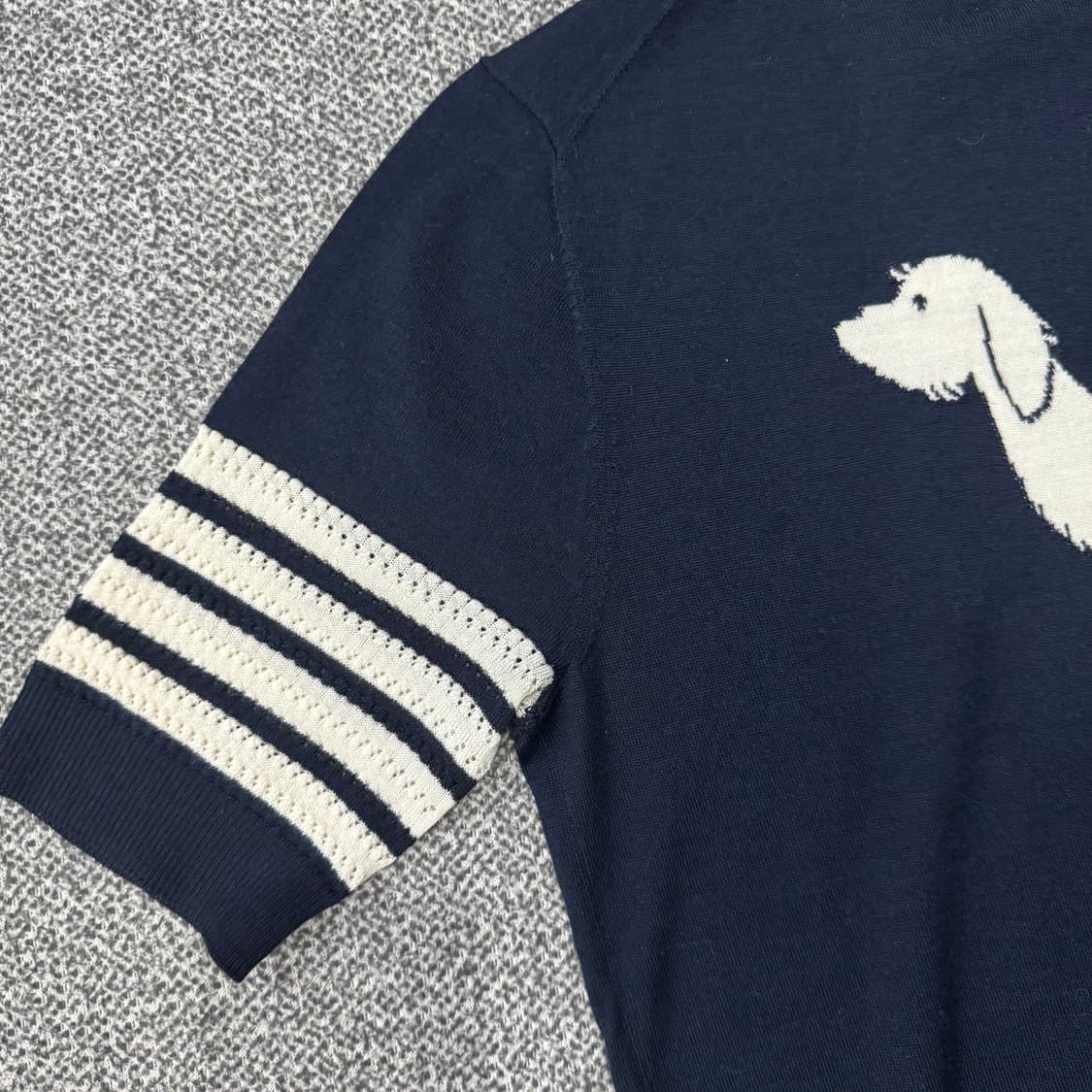 톰 브라운 4바 헥터 반팔 니트 상품이미지8