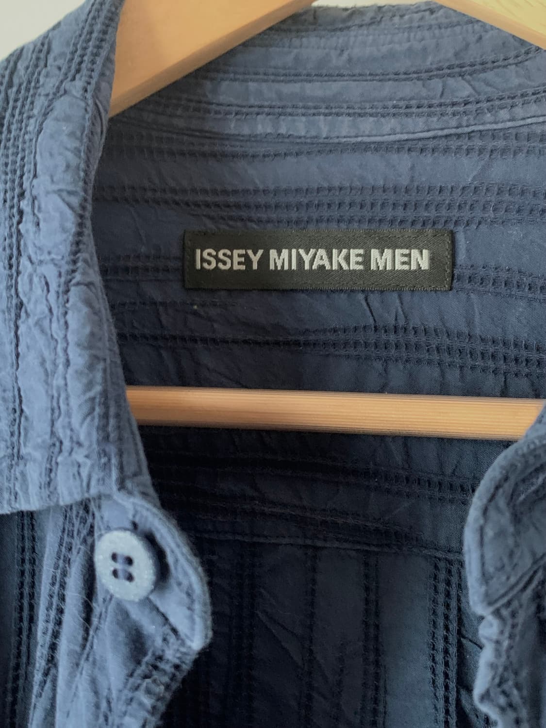 issey miyake men 링클 가공 클링클 셔츠 상품이미지4