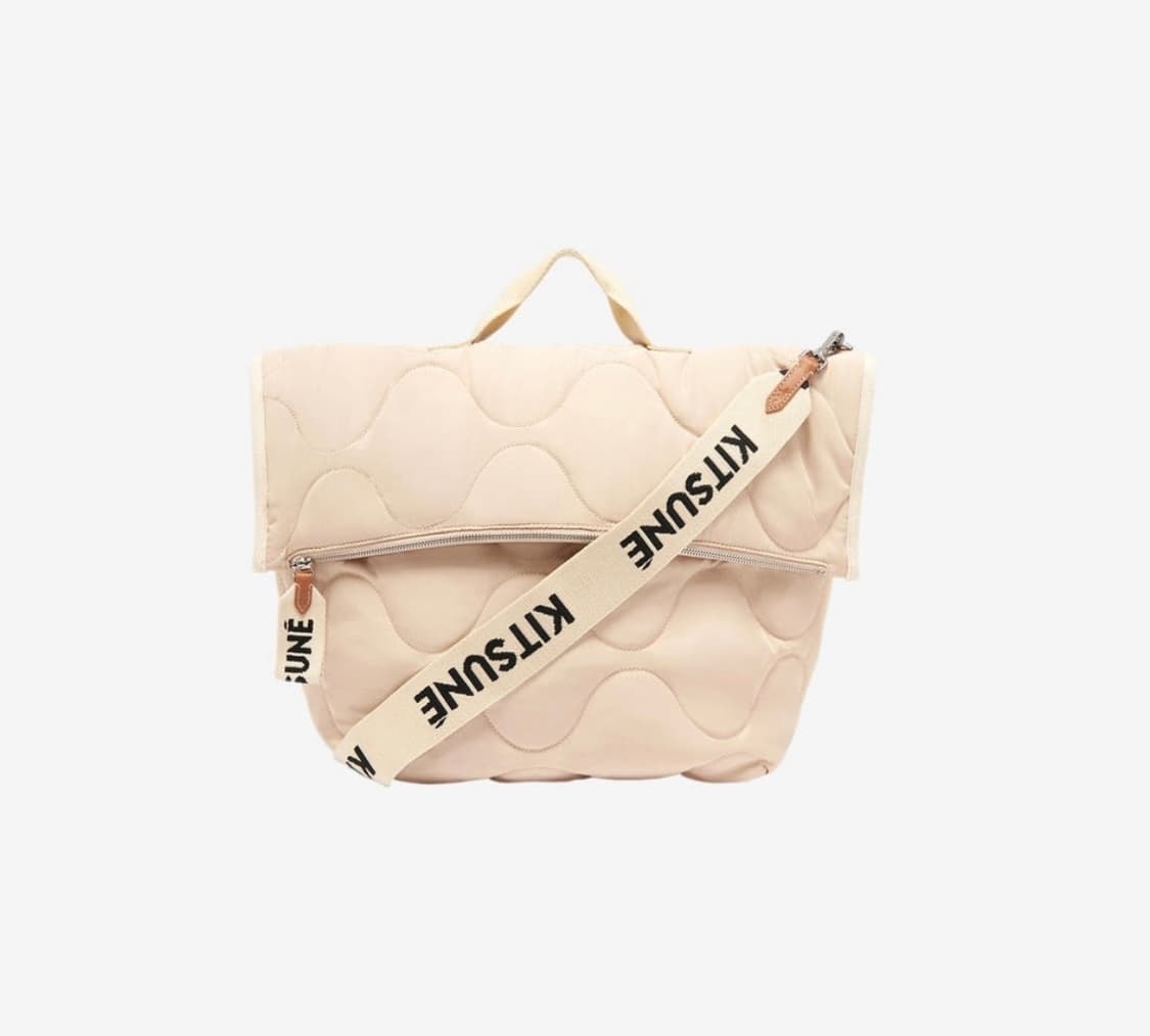 메종키츠네 나일론 퀄티드백 에쿠르컬러 상품이미지2