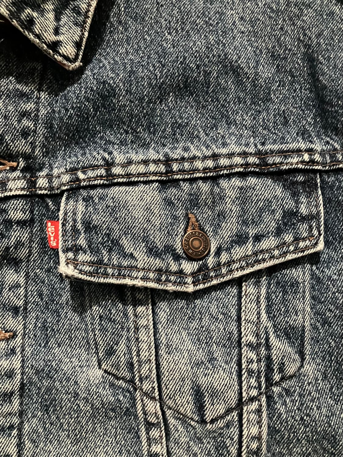 🇺🇸 90s USA 빈티지 리바이스 70617 3세대 트러커 자켓 상품이미지5