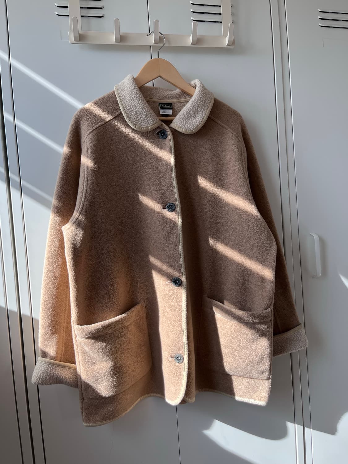 L.L.Bean 엘엘빈 후리스 배색 코트 상품이미지3