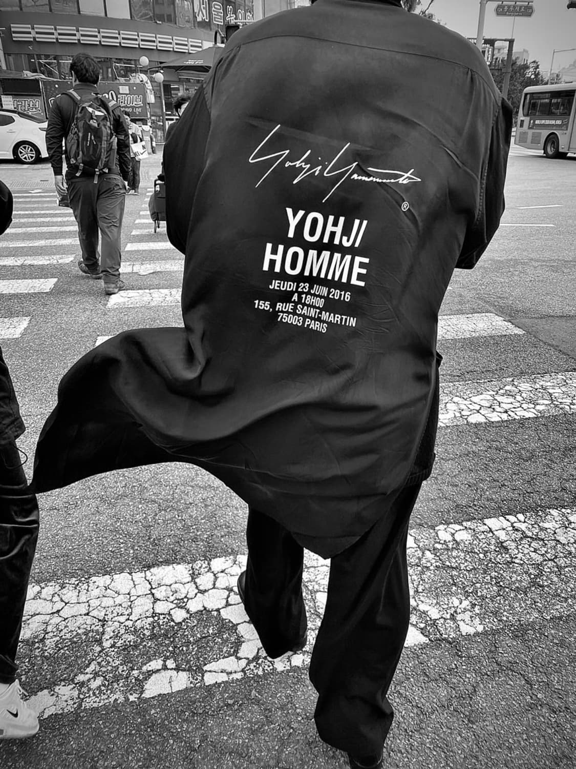 Yohji yamamoto pour homme staff shirt 상품이미지1