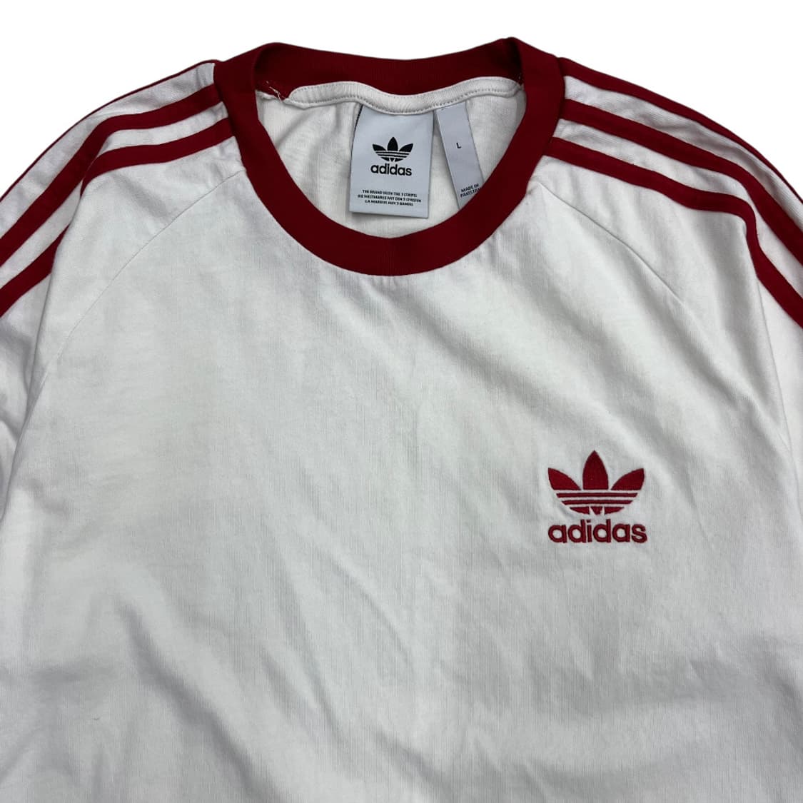 아디다스 레드라인 링거 반팔 L 상품이미지4