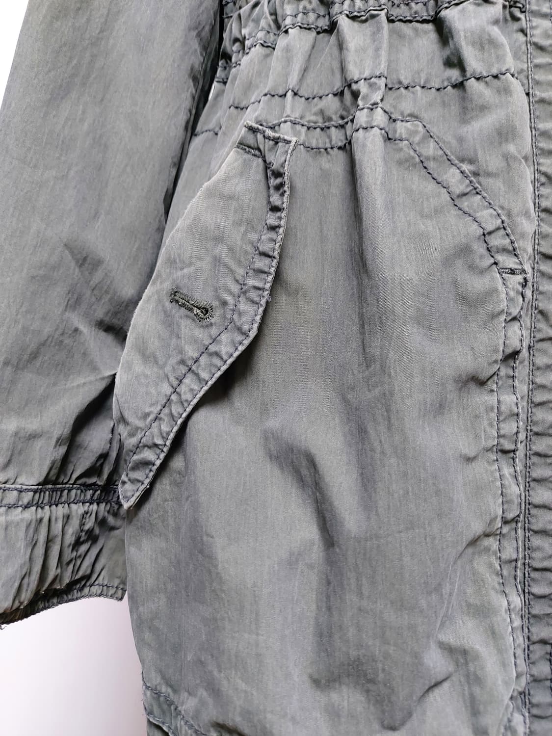 LeShop 빈티지 워싱 캐주얼 여성 후드 야상 점퍼(55) 상품이미지8