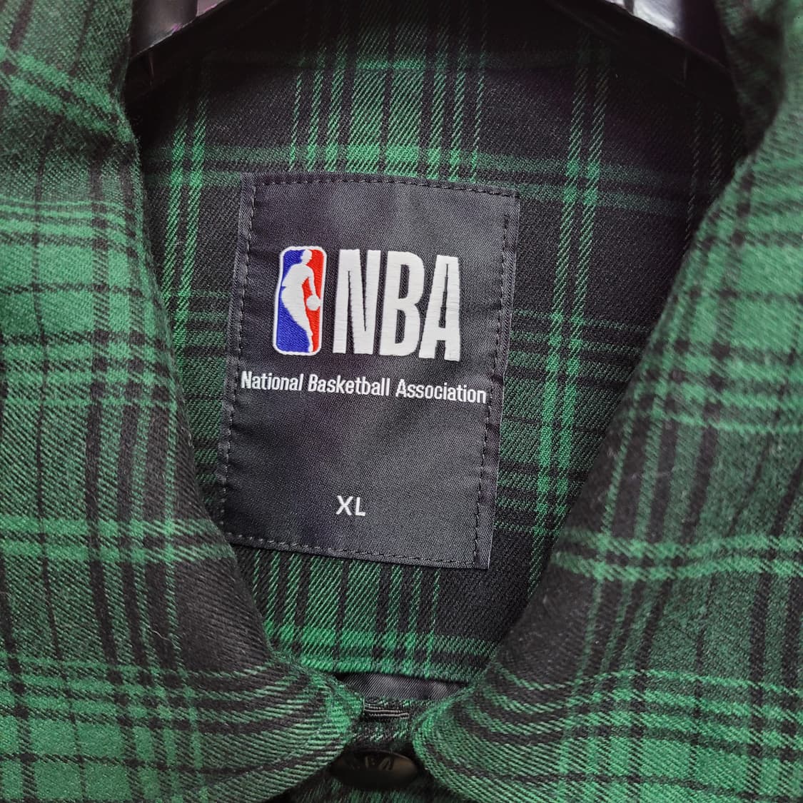 NBA 클리퍼스 체크 셔츠 자켓 상품이미지3