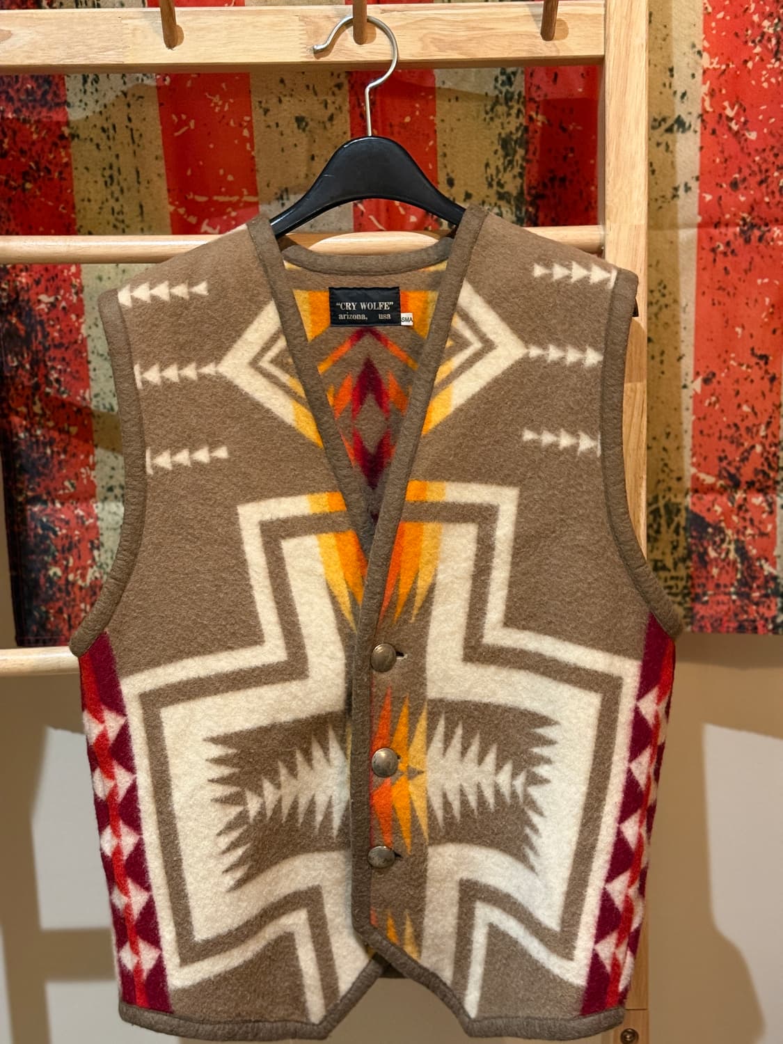 Navajo vest 상품이미지1